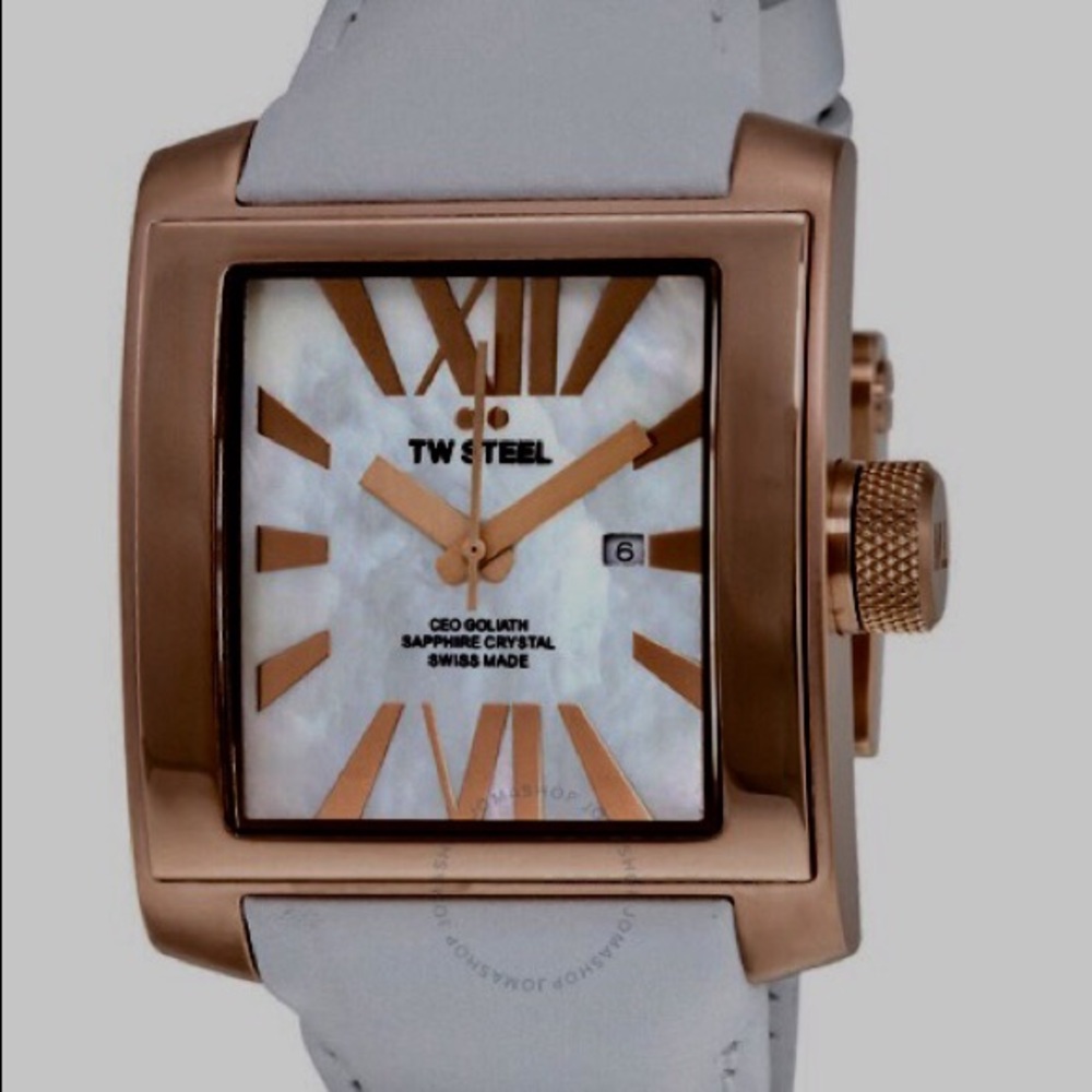 TW Steel CEO Goliath Rose Gold Stainless Watch